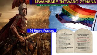 1 Mwambare intwaro zImana By Nyirinkindi M Aimable24 Hours of Prayer Ubuprotestanti Ntibwarangiye [upl. by Hgielrac]