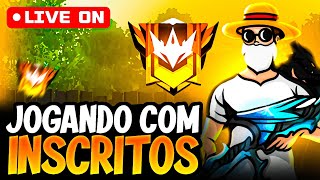 😱GANHANDO TODAS NO CS RANKED 😱 JOGANDO COM OS INSCRITOS 💛 SALAS AMARELAS💛 FREE FIRE AO VIVO💛 THZ [upl. by Zelig]