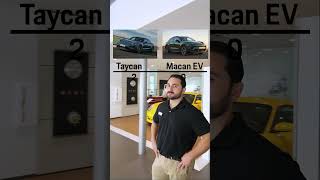 Taycan or Macan EV porsche taycan porschetaycan macanev [upl. by Onirefez]