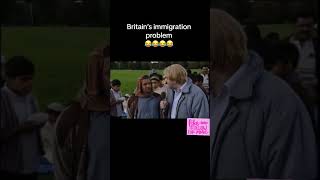 Britains immigration Problem 😂comedyshorts britishcomedy [upl. by Aerdnat555]