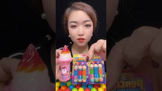 Asmr chinese mukbang food eating show candygems asmr mukbang shorts [upl. by Layla]