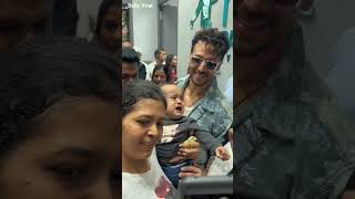 Tiger Shroff arrived to launch Dance Academy tigershroff reels dailyviral viralvideo [upl. by Kila]