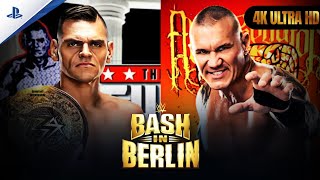 Randy Orton vs Gunther  World Heavyweight Championship — FULL MATCH  WWE BASH IN BERLIN wwe [upl. by Eeralav]