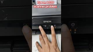 Epson L220 L360 L380 Scanner problem ink pad Replace printing pepar epson service aloknirmal [upl. by Nehepts564]