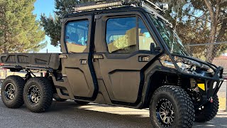 Motorsports of New Mexico 2022 CanAm Defender Max Limited 6x6 1000cc Side by Side UTV [upl. by Airaet]