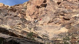 Hiker rescued after fall at Red Rock Canyon [upl. by Tacye]