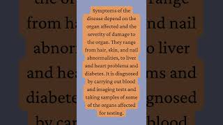 Symptoms Of Haemochromatosis shorts [upl. by Aluin477]