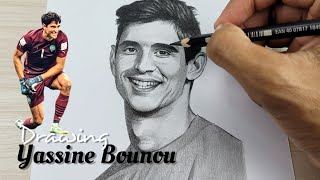 Drawing Yassine Bounou Al Hilal Saudi pro league [upl. by Hsepid]