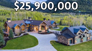 Inside a 25900000 Fully OFF GRID Utah Mega Mansion [upl. by Reeve]