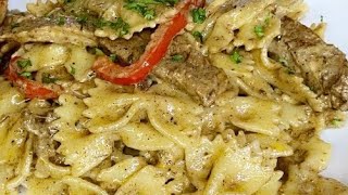 RASTA PASTA JERK CHICKEN PASTA HOW TO [upl. by Naget763]