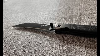 An Intimidating EDC Knife The Cold Steel Spectre 20CV Hawkbill Blade [upl. by Angela]