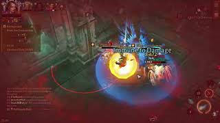 Diablo Immortal PVP  NecroLancer in Action When Cursed go for the Kill [upl. by Anaujat]