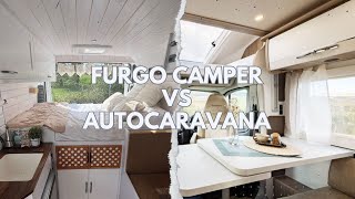 Comparando una Furgoneta Camperizada con una Autocaravana 🚐 [upl. by Nyrhtak]