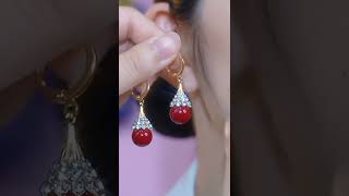 Best earing 🌹earrings sharing Fashion ytshorts [upl. by Saba]