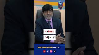 Suffix ature  How to Pronounce Litterateur engwithmalik pronunciation spokenenglish suffix [upl. by Ennagem]