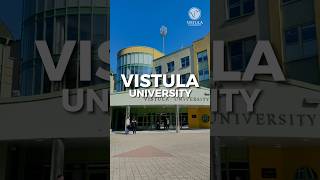 Study in Warsaw at the VISTULA UNIVERSITY 🌟🧑‍🎓 [upl. by Cowley]