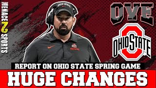 OVE HUGE Changes Coming for Ohio State Football Spring Game [upl. by Anialahs]