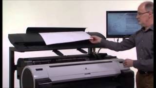 Canon imagePROGRAF M40 MFP Solution  Product Features [upl. by Laekcim157]