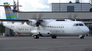 3x Braathens Regional Airlines ATR 72600 at TamperePirkkala [upl. by Marder]