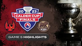 AHL Highlights 2023 Calder Cup Finals Game 5 [upl. by Jobye]