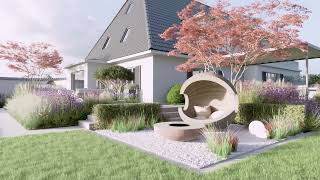 Moderne Gartenplanung in 3D  Professionelle Planung macht den Garten vorab erlebbar [upl. by Yesdnik]