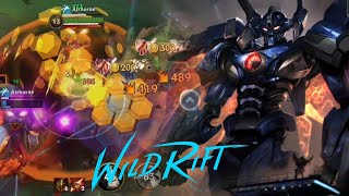 MECHA AATROX GAMEPLAY  Build amp Runes  Wild Rift [upl. by Alvin]