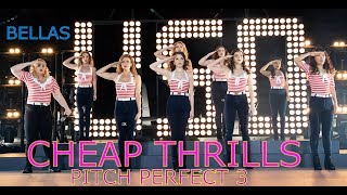 The Bellas Pitch Perfect 3 – Cheap Thrills Color Coded Lyrics EngRomHan [upl. by Alli]