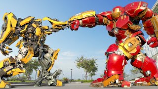 Transformers One 2024  Bumblebee vs Iron Man Full Fight  Paramount Pictures HD 3 [upl. by Navetse]