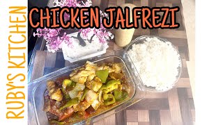 Making chicken jalfrezi recipe  RUBYS KITCHEN [upl. by Reamy]