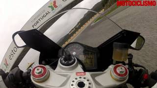 Aprilia RSV4 R 2013 il test di Motociclismo [upl. by Aehcsrop]