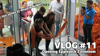 Feestelijke opening EPPLEJECK ZAVENTEM BELGIË  VLOG 11  Epplejeck [upl. by Einnob499]