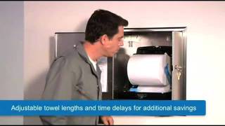 Bobrick Automatic Universal Roll Towel Dispensers [upl. by Lesli]