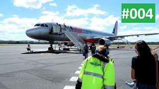 ✈ VLOG 04  FLIGHT REPORT  Jetstar Hobart to Melbourne Tullamarine then Sydney [upl. by Adallard903]