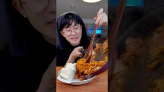 How to make tofu fried kimchi [upl. by Eldon]