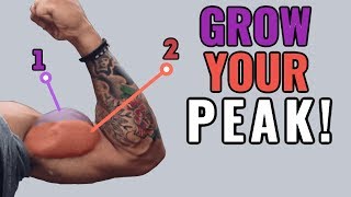 How to Grow Your Biceps Peak 4 ScienceBased Tips [upl. by Aline638]