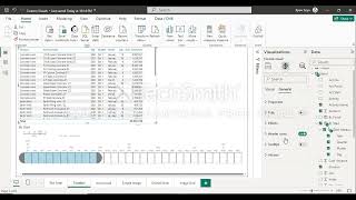 Timeline Slicer Custom Visual in Power BI [upl. by Uokes]