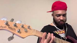 Sevyn Streeter “Guilty” arrangement by Stephen Freeman amp Rex Hardy Jr Bass Play Along [upl. by Griffis772]