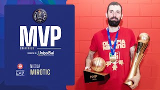 MVP Unipolsai  Nikola Mirotic  LBA Finals 2024 [upl. by Colbert241]