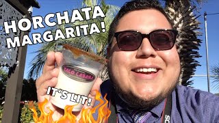 Horchata Margarita from Taco Cabana  Lit Food Review  Full Nelson Eats A Lot [upl. by Akanke388]