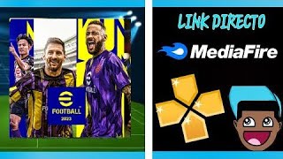 COMO DESCARGAR PES 2023 PARA ANDROID  PPSSPP  LINK DIRECTO [upl. by Icul]