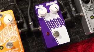 Summer NAMM 2014 Daredevil Pedals Wolf Deluxe amp Nova [upl. by Enirehtahc]