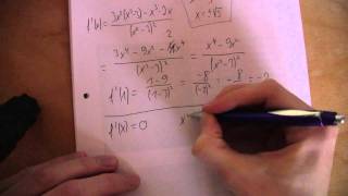 Mathematik  Differentialrechnung  Quotientenregel [upl. by Theodore]