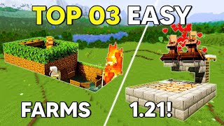 BEST Farms for Minecraft Java 121 [upl. by Eatnohs]