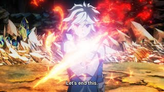 Bell saves the day Bell finally beats Moss Huge New Power Argo Vesta Danmachi S4 [upl. by Nemzaj]