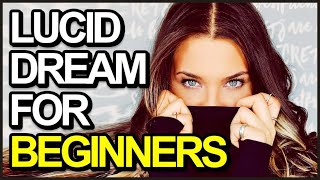 How To Lucid Dream Tonight For Beginners Complete Guide [upl. by Aicilev]