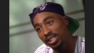 2pac  MTV Interview 1994 All Clips [upl. by Auahsoj]