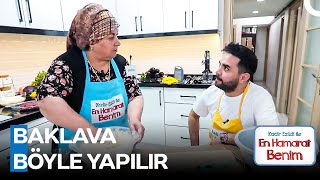 Baklavanın İçine Margarin Koyulur Mu  En Hamarat Benim 647 Bölüm [upl. by Emalee]