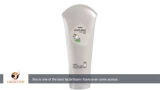 Mistine Goat Milk Facial Foam 85 G  ReviewTest [upl. by Mable]