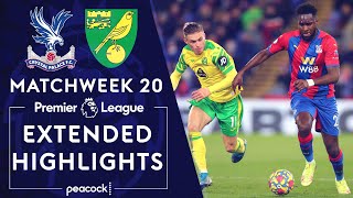 Crystal Palace v Norwich City  PREMIER LEAGUE HIGHLIGHTS  12282021  NBC Sports [upl. by Lionello446]