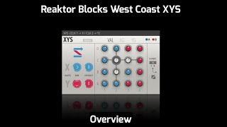 Native Instruments Reaktor Blocks XYS Overview [upl. by Akinajnat785]